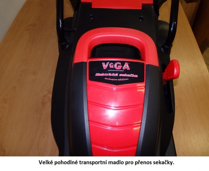 Elektrická sekačka VeGA GT 3403 3in1 - Kliknutím na obrázek zavřete