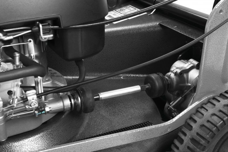 Travní benzinová sekačka s hřídelovým pohonem WEIBANG WB 507 SCV 6in1 a 3 rychlostní profi převodovkou - Kliknutím na obrázek zavřete