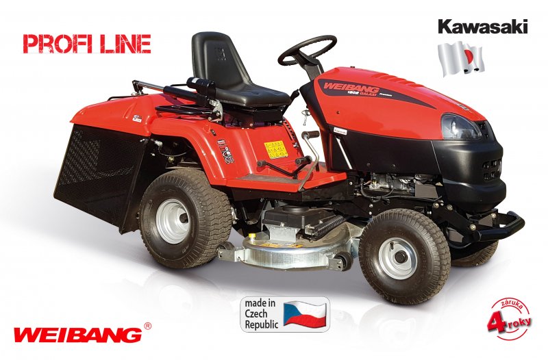 Zahradní traktor WEIBANG WB 1802 GALAXI Premium - RED LINE - Kliknutím na obrázek zavřete