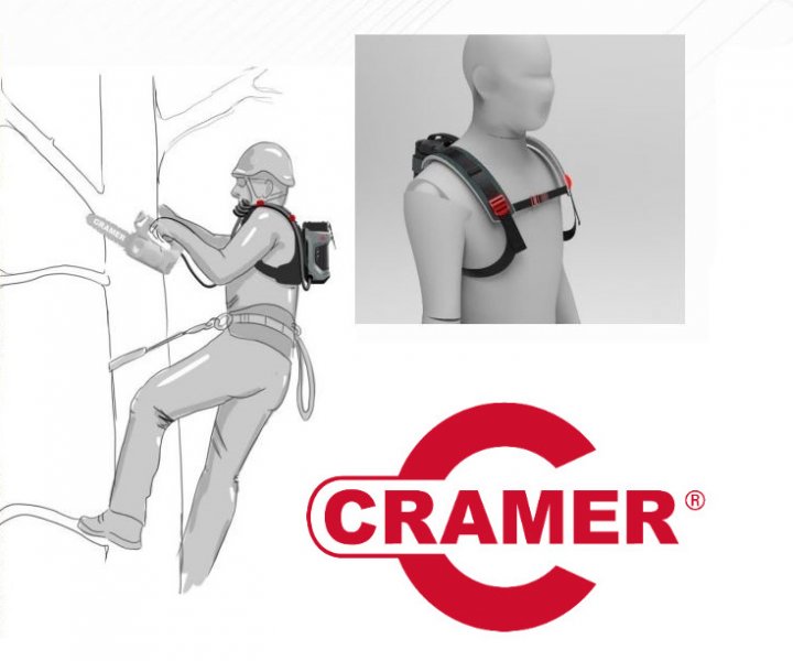 CRAMER Bateriový postroj A82BH-CR - Kliknutím na obrázek zavřete
