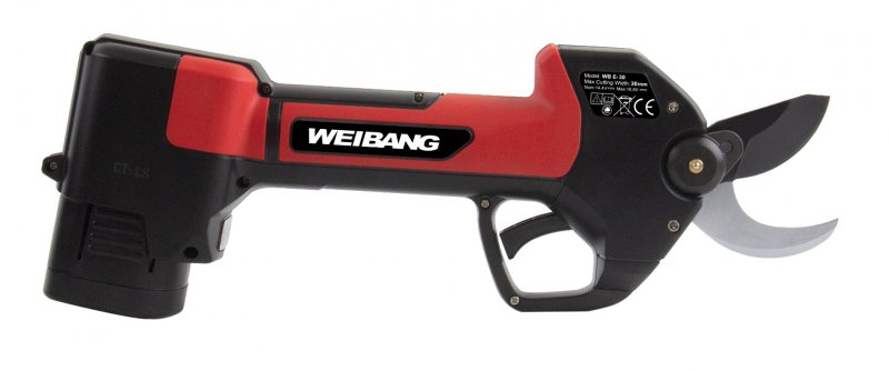 Weibang WB E-30 AKU nůžky - Kliknutím na obrázek zavřete