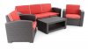 Zahradní nábytek PORTORIKO RED DeLuxe