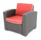 Zahradní nábytek PORTORIKO RED DeLuxe