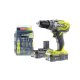 Ryobi R18DD3-220S - aku 18 V kompaktní šroubovák/vrtačka