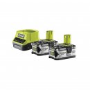 Ryobi RC18120-240 - sada 2x 18 V lithium iontová baterie 4 Ah s nabíječkou RC18120 ONE+