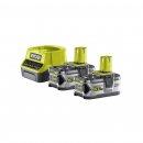 Ryobi RC18120-250 - sada 2x 18 V lithium iontová baterie 5 Ah s nabíječkou RC18120 ONE+