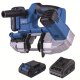C-MBS635-X-SET S - 20 V IXES aku pásová pila na kov + 2Ah baterie + nabíječka 2,4 A