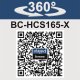 Scheppach BC-HCS165-X - 20 V aku okružní pila s bezuhlíkovým motorem