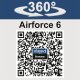 Air Force 6-SET S - hybridní kompresor (20 V IXES aku, 12 V, 230 V) + 2Ah baterie + nabíječka 2,4 A
