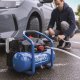 C-ACT160/6-X-SET S2 - 2x20 V IXES aku bezolejový kompresor 6 l + 2x 2Ah baterie + duální nabíječka 2,4 A