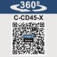 Scheppach C-CD45-X - 20 V aku 2-rychlostní příklepový vrtací šroubovák