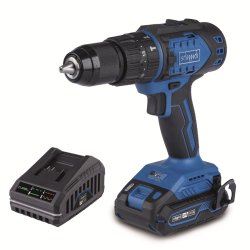 BC-CD60-X-SET S - 20 V IXES aku příklepový vrtací šroubovák + 2Ah baterie + nabíječka 2,4 A