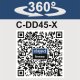 C-DD45-X-SET S - 20 V IXES aku vrtací šroubovák + 2Ah baterie + nabíječka 2,4 A