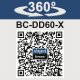 BC-DD60-X-SET S - 20 V IXES aku vrtací šroubovák + 2Ah baterie + nabíječka 2,4 A