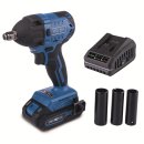 BC-IW350-X-SET S - 20 V IXES aku rázový utahovák + 2Ah baterie + nabíječka 2,4 A