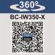 BC-IW350-X-SET S - 20 V IXES aku rázový utahovák + 2Ah baterie + nabíječka 2,4 A