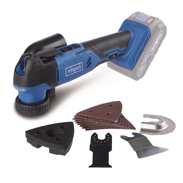 Scheppach C-MT40-X 20 V aku multifunkční nástroj - Kliknutím na obrázek zavřete