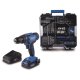 Scheppach C-DTB74/1-X - 20 V aku set 2-rychlostního vrtacího šroubováku a 74 ks příslušenství
