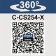 C-CS254-X-SET L - 20 V IXES aku řetězová pila + 4Ah baterie + nabíječka 2,4 A