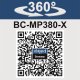 Scheppach BC-MP380-X - 2 x 20 V aku sekačka 4v1 s bezuhlíkovým motorem