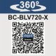 BC-BLV720-X-SET S2 - 2x20 V IXES aku vysavač/foukač 4v1 + 2x 2Ah baterie + duální nabíječka 2,4 A