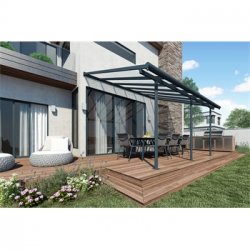 Sierra 4200 šedá 3 x 4,25 - hliníková (montovaná) pergola