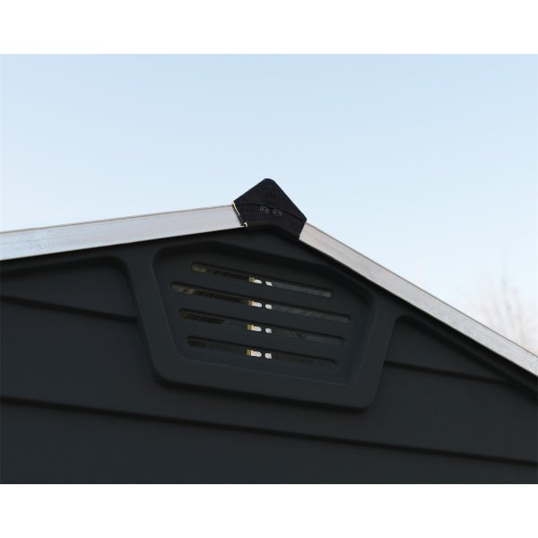 Palram Skylight 6x5 antracit -zahradní domek - Kliknutím na obrázek zavřete