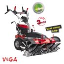 Motorový zametací kartáč VeGA S1000V-E s variabilním pojezdem a rychlostí kartáče