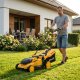 akumulátorová sekačka 2 x 20 V + 2x 4 Ah baterie + duální rychlonabíječka 4,5 A Riwall PRO RALM 4020i SET