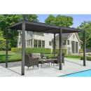 Bioklimatická pergola Riwall PRO RMBP 13 x 10 Anthracite