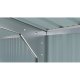 RMCG 20x13 Anthracite - kovová garáž 3,8 x 6 m se sedlovou střechou