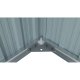 RMCG 20x13 Anthracite - kovová garáž 3,8 x 6 m se sedlovou střechou