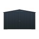 RMCG 20x13 Anthracite - kovová garáž 3,8 x 6 m se sedlovou střechou