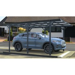 přístřešek pro auto ( 5 x 3 m ) Riwall PRO RMCP 16 x 10 Anthracite