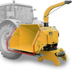 Štěpkovač za traktor Laski LS 160 TT (1000 ot/min - se závěsem)