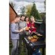 RGG 21 - plynový gril 10 kW se dvěma hořáky a bočním vařičem