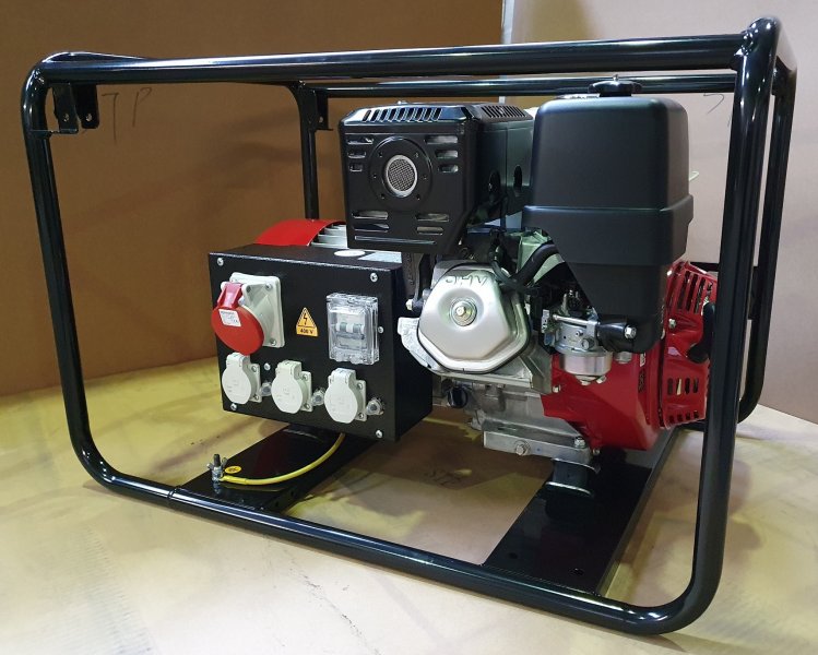 Rámová profesionální elektrocentrála ECT 7000GP AVR - Kliknutím na obrázek zavřete