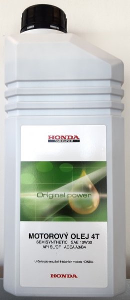 Olej motorový Honda, 1,0 L - SAE10W30 API SL/CF - Kliknutím na obrázek zavřete