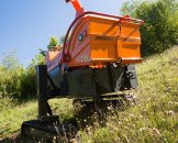 Štěpkovač na pásovém podvozku Jensen Typ A540, 190 mm