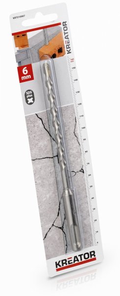 KRT010907 - Vrták SDS PLUS do betonu 6x160 mm - Kliknutím na obrázek zavřete