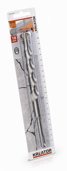 KRT010913 - Vrták SDS PLUS do betonu 18x210 mm - Kliknutím na obrázek zavřete