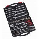 KRT500120 80-ti dílná gola sada 1/2" , 1/4" v kufru