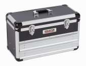 KRT640602B Hliníkový kufr 523x240x305mm 2 zásuvky