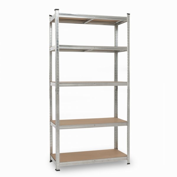 KRT674001 - Kovový regál 180 x 90 x 40cm, 5 polic, 875kg - Kliknutím na obrázek zavřete
