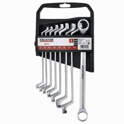 KRTH30004 - Sada oboustranných očkových klíčů 6-22mm - 8ks