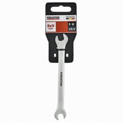 KRTH30202 - Oboustranný klíč otevřený 8x9 -130mm