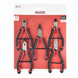 KRTH62106 - Sada mini kleští 125mm 5ks