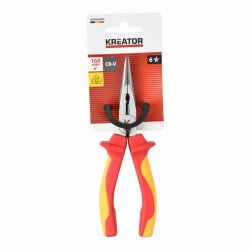 KRTH62904 - Kleště prodloužené ploché 160mm VDE