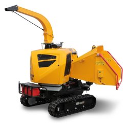 Štěpkovač na pásovém podvozku Laski LS 160 DW Track RC
