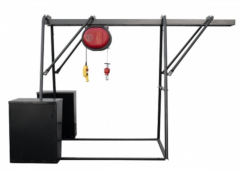 Stavební vrátek MINOR MILLENNIUM PORTICO 500 - Kliknutím na obrázek zavřete